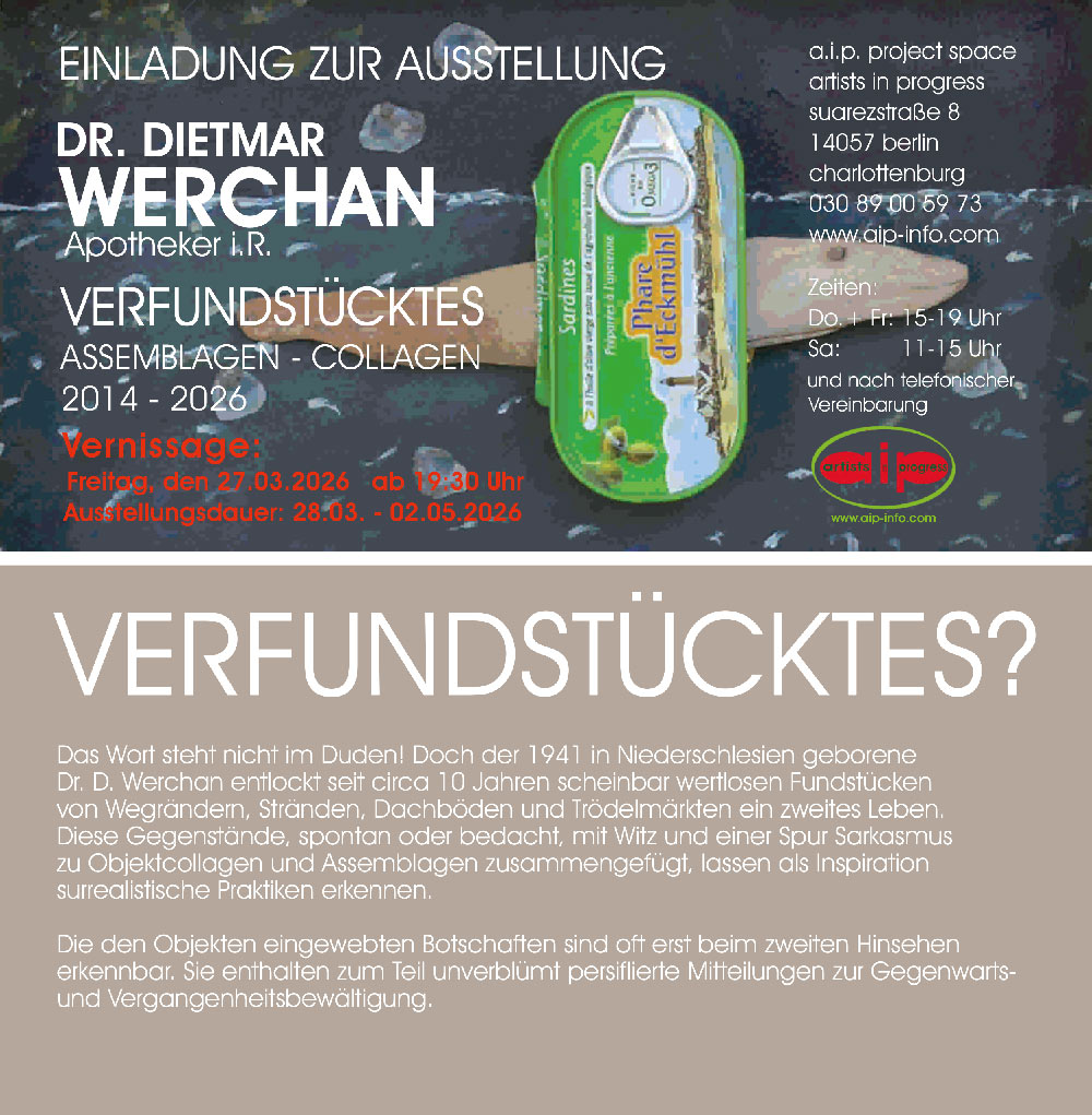Ausstellung Vernissage Einladung D. Werchan 28 03 2026 mail